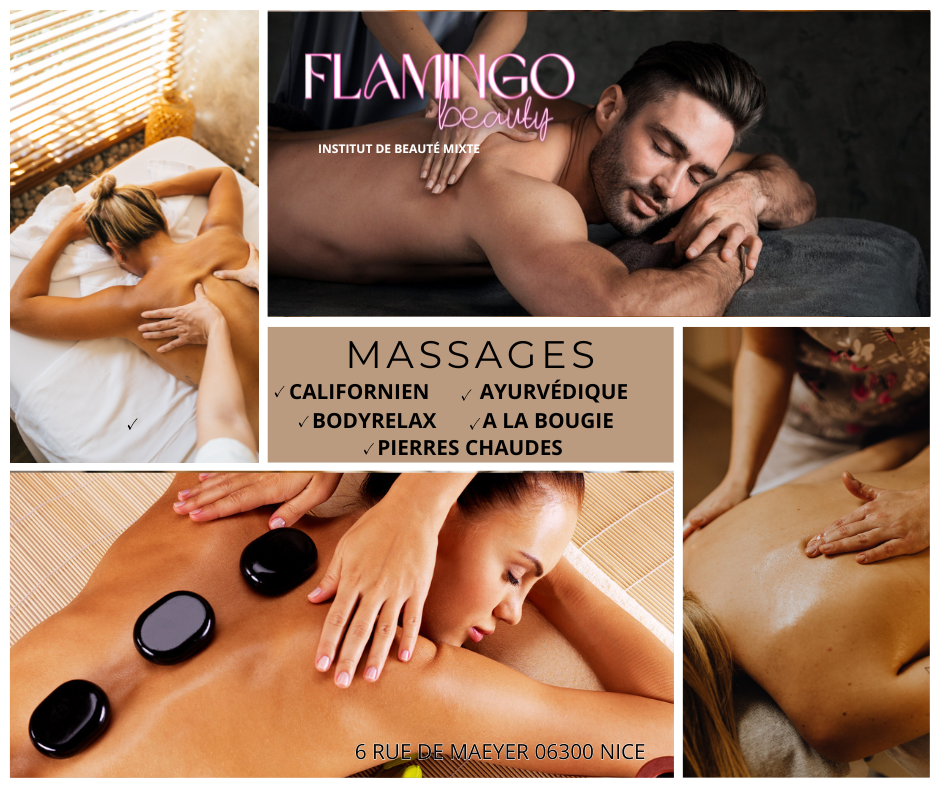 Massage mixte nice - californien suédois balinais