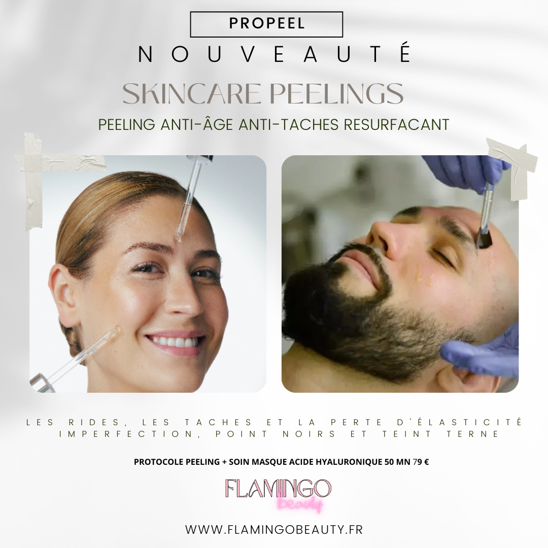 Peeling esthetique homme femme nice